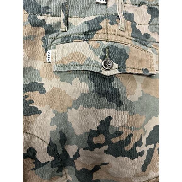 LEVIS Cargo Baggy Pants 40x32 Beige Green Camo Hunting - Picture 5 of 10